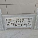 烟台芝麻白河道栏杆 桥栏杆