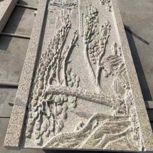 烟台黄金麻别墅雕刻版 别墅私人定制