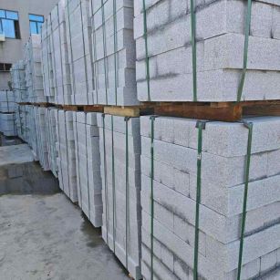 烟台芝麻白路牙石，路侧石