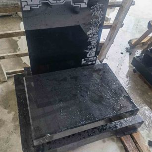 烟台花岗岩墓碑石 墓碑 套墓