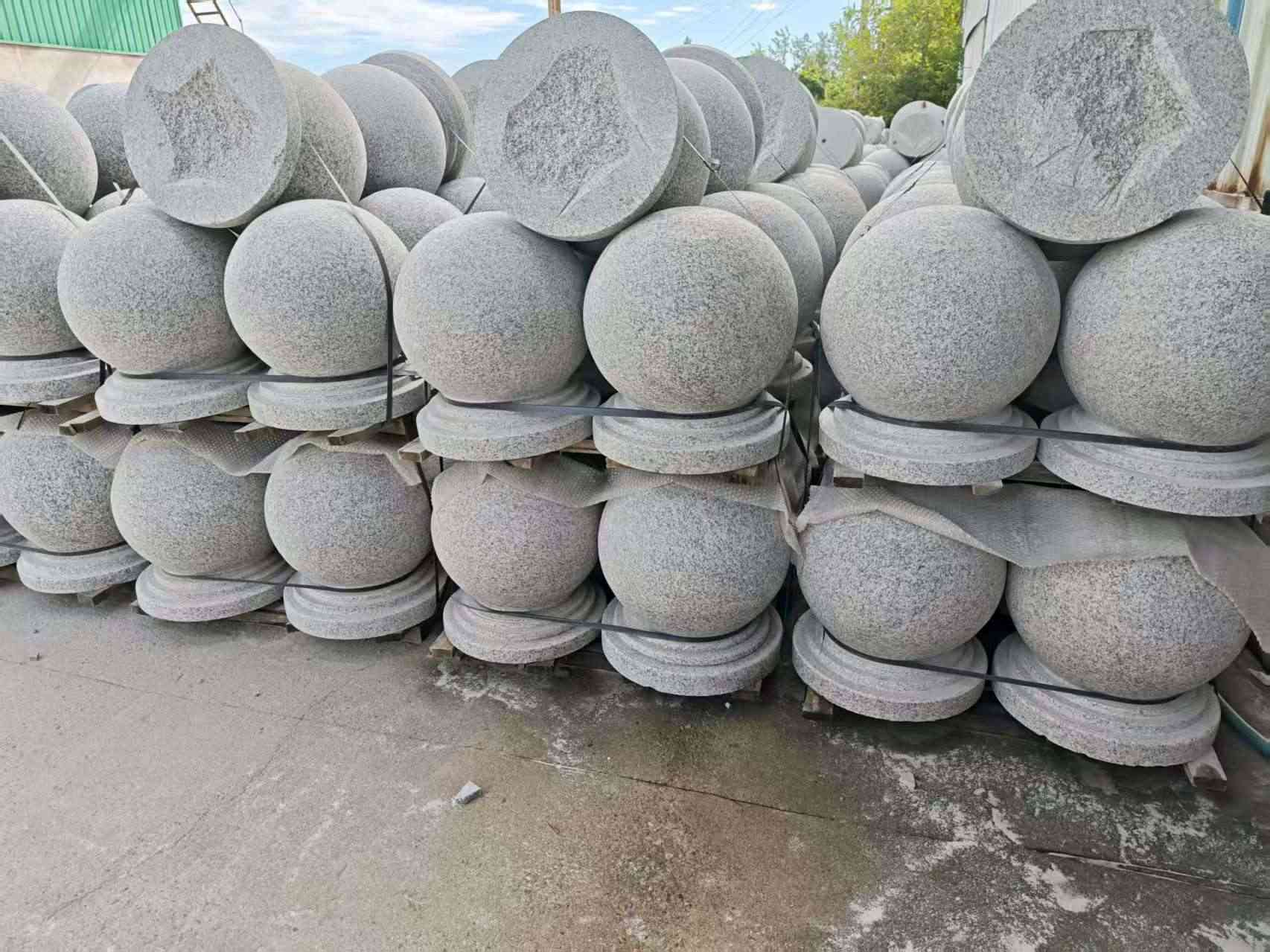 烟台圆球石球挡车球