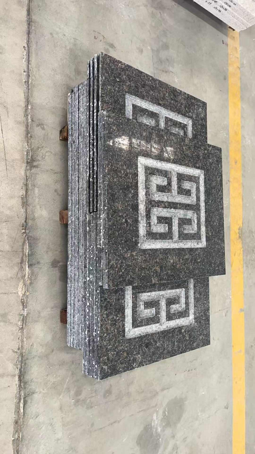 烟台英国棕回纹雕刻版